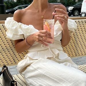 Lovers & Friends Villa Top in Ivory / Revolve ($168)